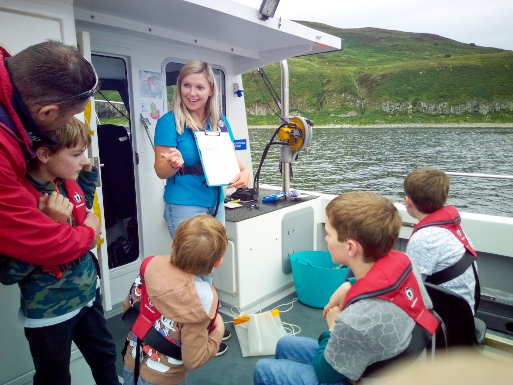 A COAST research diver surveys the seabed in Lamlash Bay, one of Scotland's first No Take Zones, showing the marine life recovering under protection.